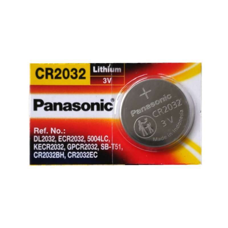 Promo Baterai CR2032 Panasonic Original Per pcs Diskon 25% di Seller
