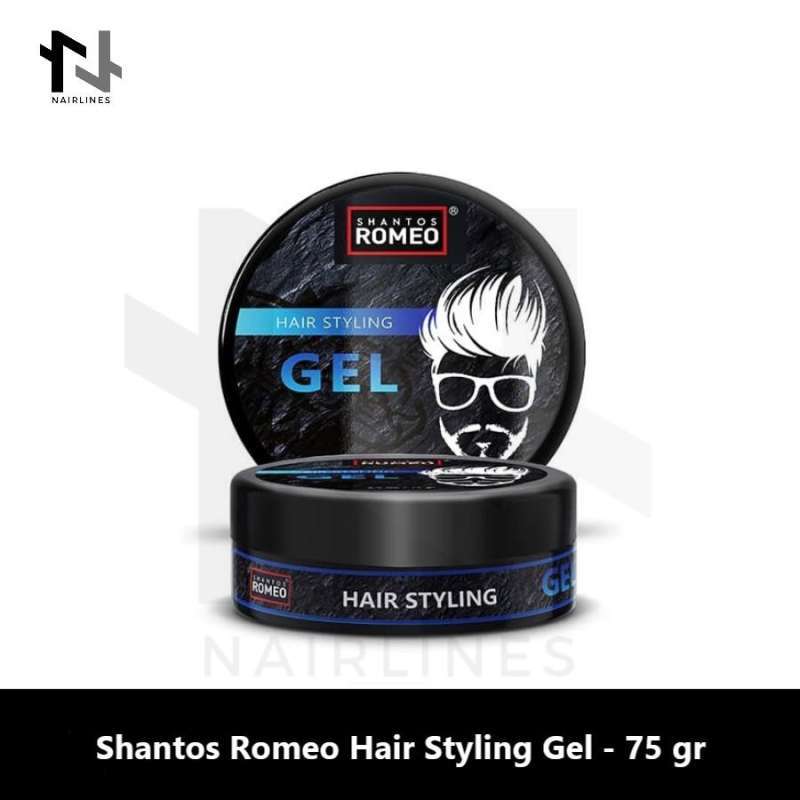 Jual Pomade Shantos Romeo Hair Clay Classic Styling Wax Gel Cream