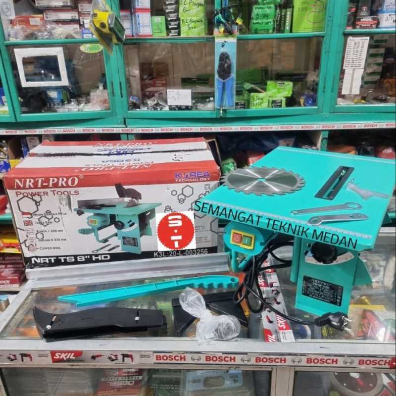 Jual TS8 TABLE SAW TABLESAW MEJA POTONG KAYU 8 8 INCH NRT PRO NRTPRO