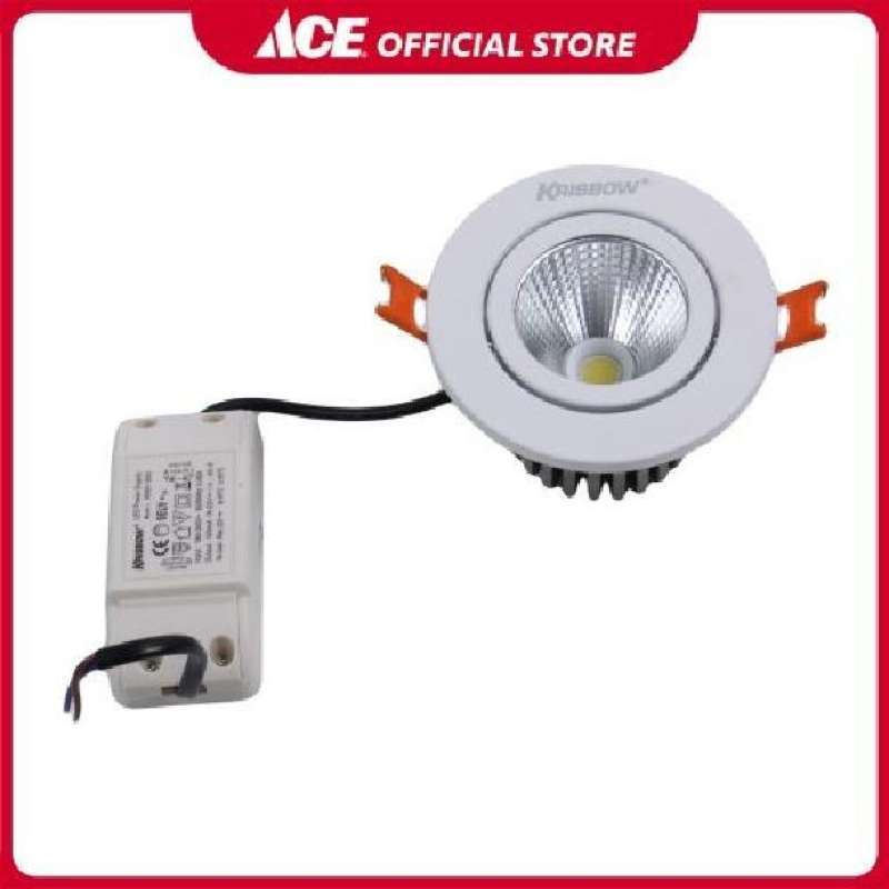 Jual Ace Krisbow Lampu Downlight Led Adj 7w 5000k Cool Daylight di