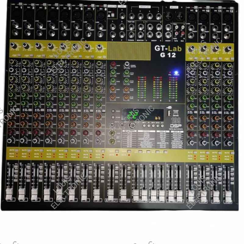 Jual Mixer Audio GT Lab G12 GTLab12 GTLab G12 GTLabG12 12 Channel By
