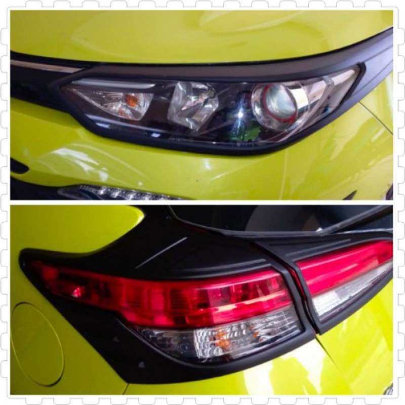 Promo Paket Garnish List Lampu All New Yaris Depan Belakang 2019 2020 