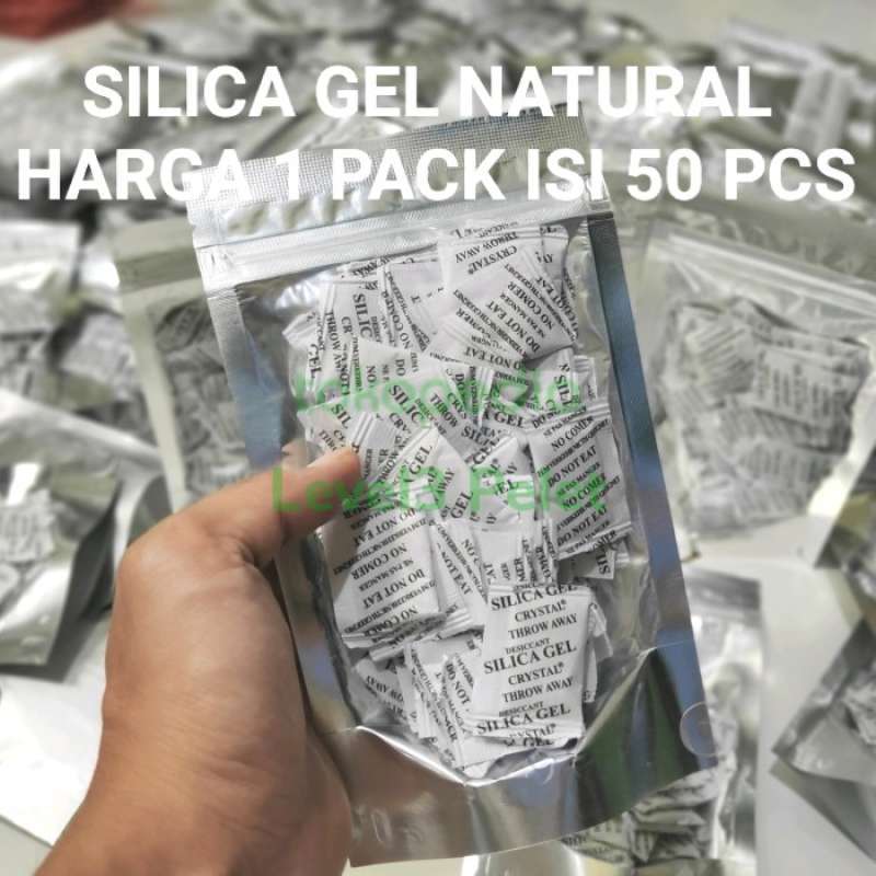 Jual SILICA GEL SILIKA PENGAWET MAKANAN,OBAT,TAS DLL KEMASAN ZIPLOCK FOIL di Seller Regular