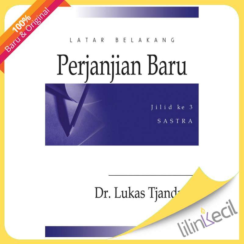 Jual Buku Latar Belakang Perjanjian Baru 3 - Lukas Tjandra di Seller