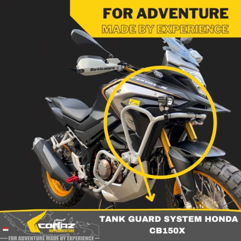 Jual Crash bar Tankguard ONLY Honda CB150X by Coriaz Motoadventure ORIGINAL di Seller Alfa Auto
