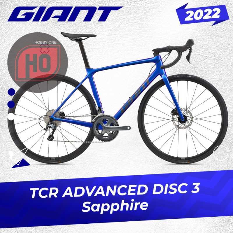 Jual GIANT TCR ADVANCED DISC 3 2022 Sapphire Road Bike Sepeda RB