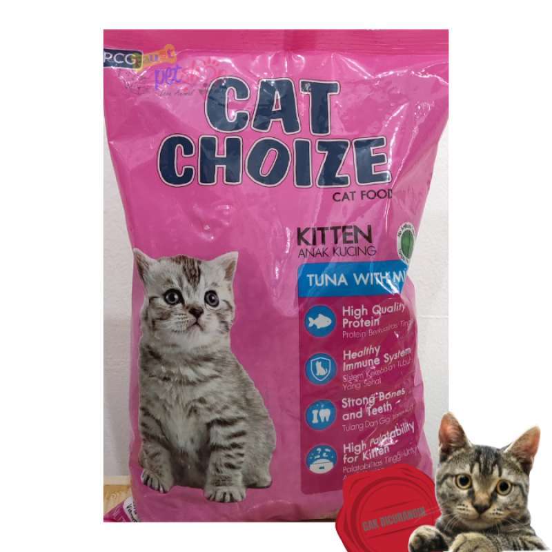 Jual Cat Choize Kitten Tuna 1kg No Pork Makanan Kucing kering Cat Dry