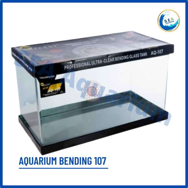 Jual Aquarium Bending Glass Tank 3 Set 107 Kaca Bending Tanpa Sambungan