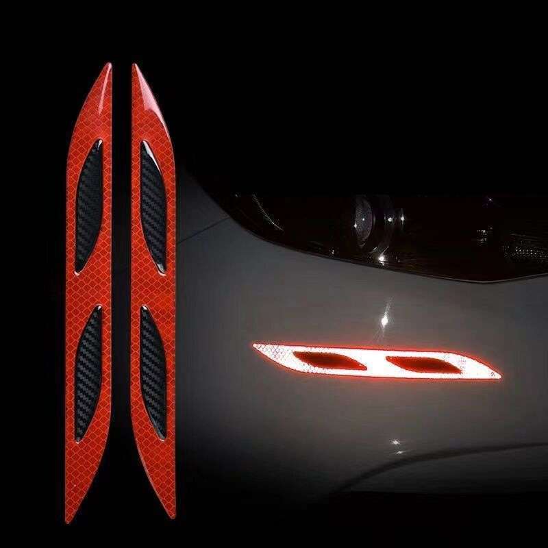 Promo Sticker Warning Reflector 3d Carbon Mask Reflective Scoop Varian ...