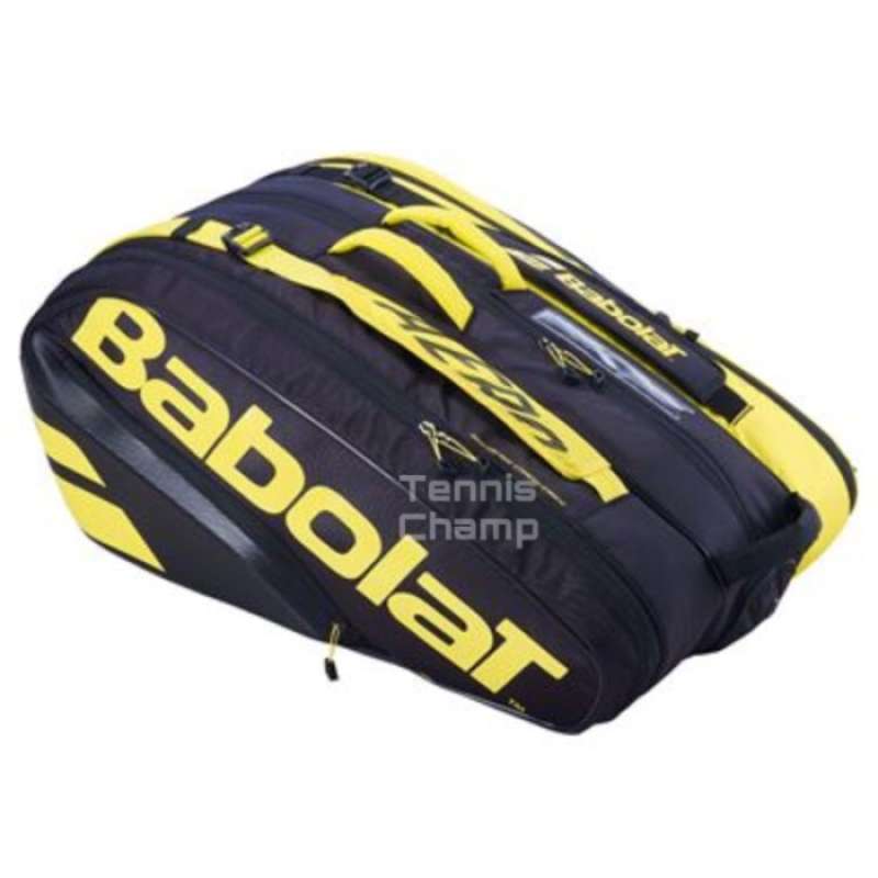 Promo Tas Tenis Babolat Pure Aero 12Pk/ Aero Yellow Tennis Bag Diskon