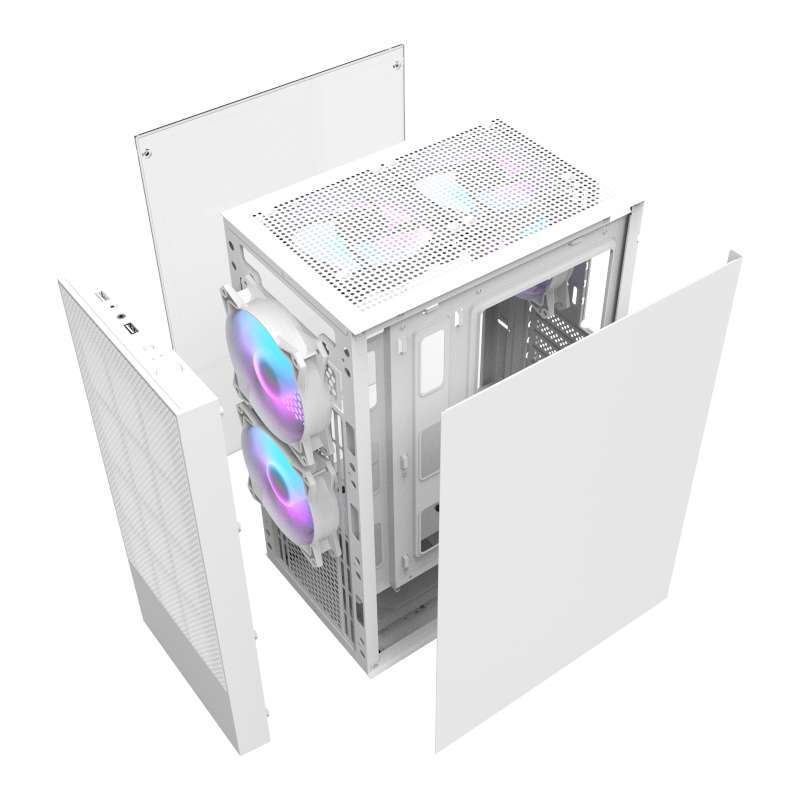 Jual Darkflash A290 Atx Pc Casing [with 3 Rgb Fan] Di Seller Darkflash ...