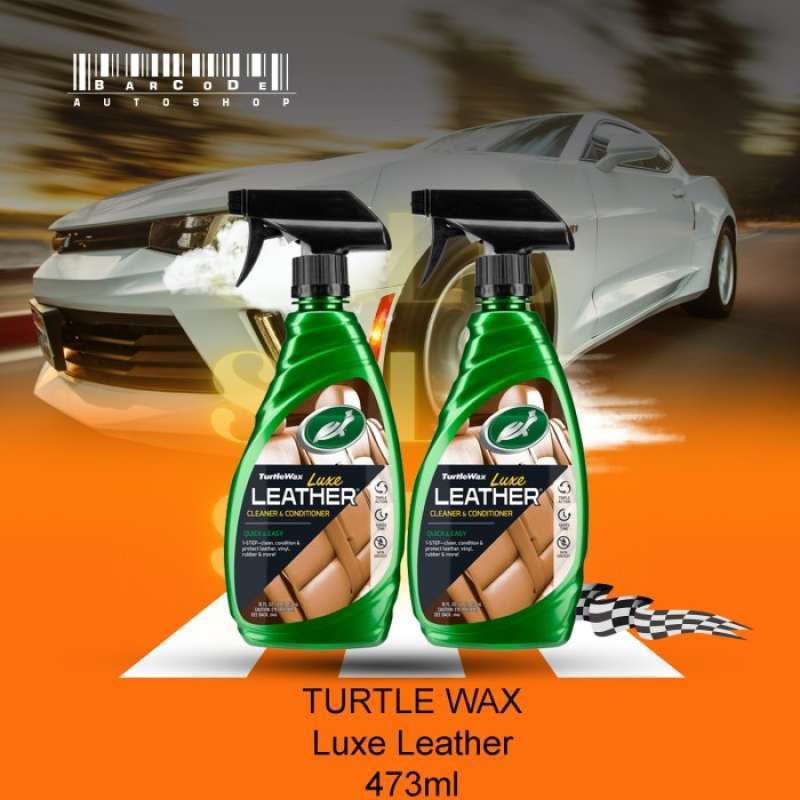 Promo Turtle Wax Luxe Leather Cleaner & Conditioner Diskon 23 di