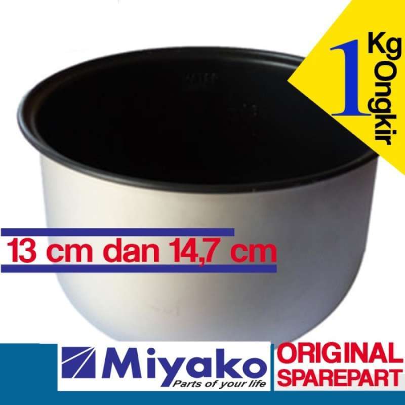 Promo DISKONN MIYAKO Panci Teflon Magic Com/ Rice Cooker original 1.8