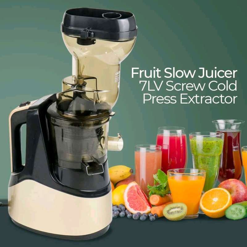 Jual MIUI Fruit Slow Juicer 7LV Screw Cold Press Extractor JEB03B (OEM) di Seller Galaxy