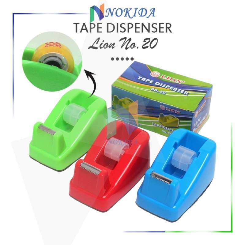 Jual Nokida Tape Dispenser Solasi Kecil No 20 Lion / Tempat Isolasi