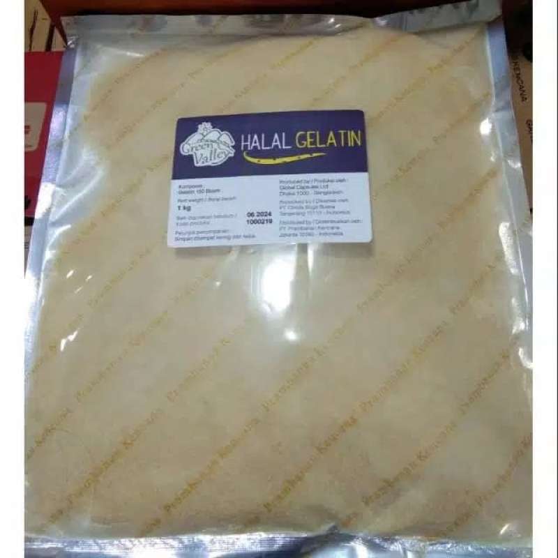 Jual Gelatin Halal Green Valley 1 Kg di Seller Mirana Ancol, Kota