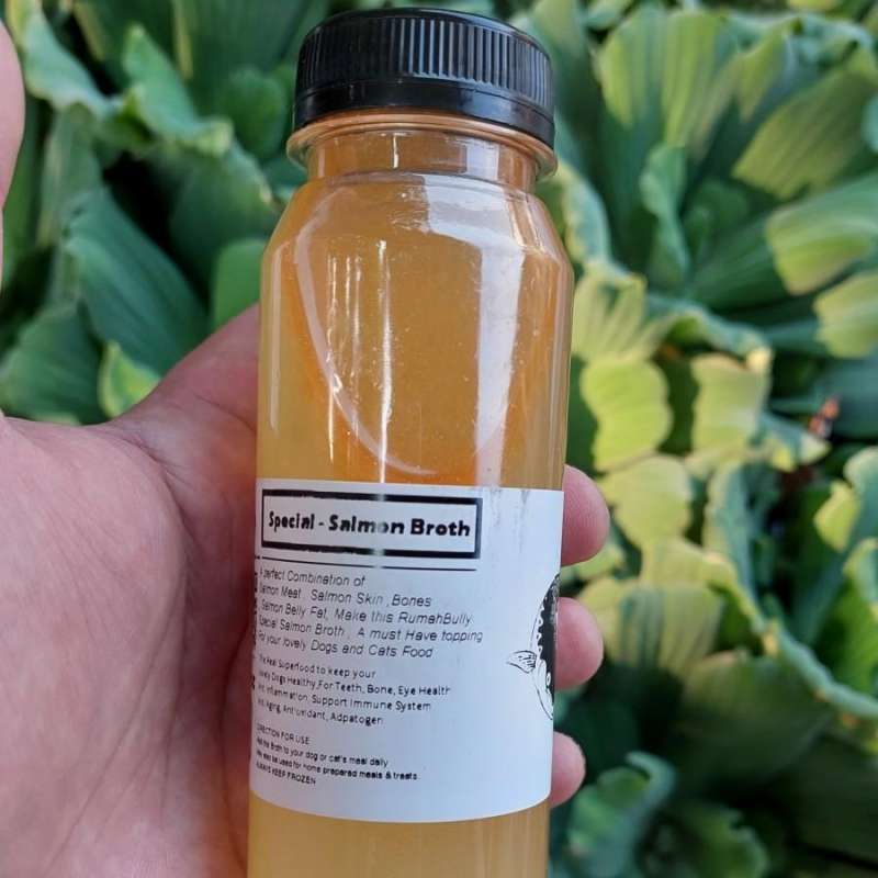 Jual RumahBully Special Salmon Broth Dog Cat Raw Food Kaldu Supplement di Seller RumahBully
