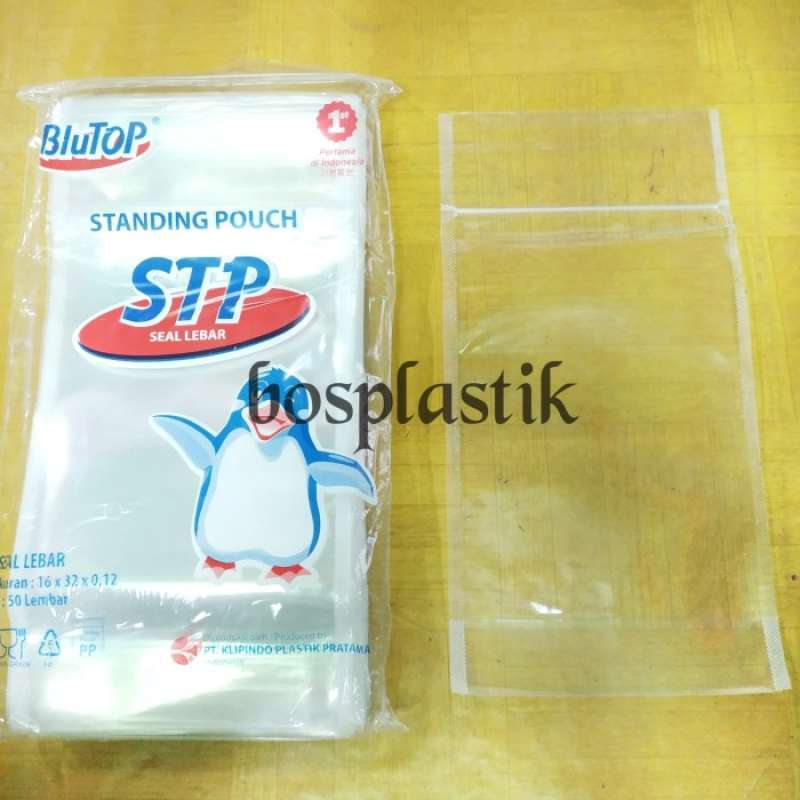 Jual Plastik Standing Pouch 16X32 Seal Lebar STP (Isi 50 pcs) di Seller ...