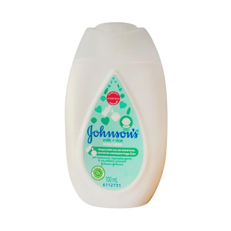 Jual Johnson's Lotion Baby Milk + Rice 100Ml di Seller littlestep