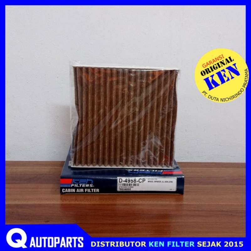 Jual KEN Filter AC All New LIVINA Tipe Premium Brown Carbon, D 4958 CP di Seller Alfa Auto Race