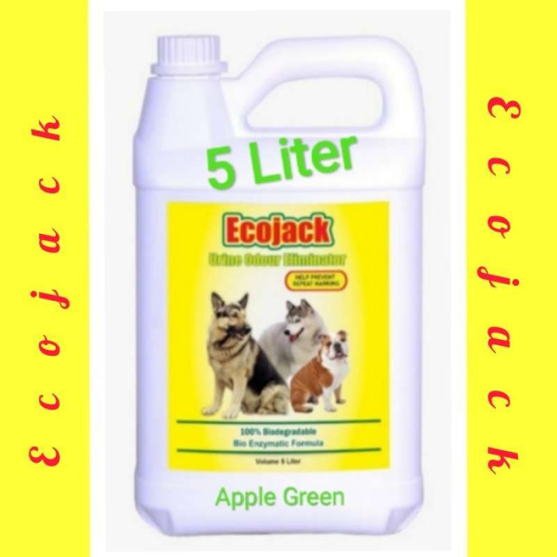 Promo ECOJACK URINE ODOUR ELIMINATOR FOR DOG UK. 5 LITER Diskon 3 di