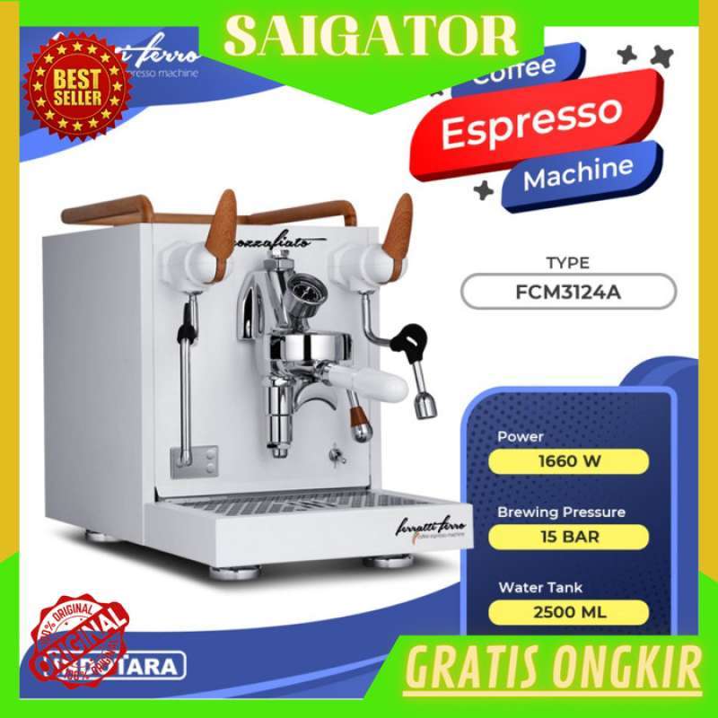 Jual Mesin Kopi Espresso Ferratti Ferro type FCM-3124A Terbaik di ...
