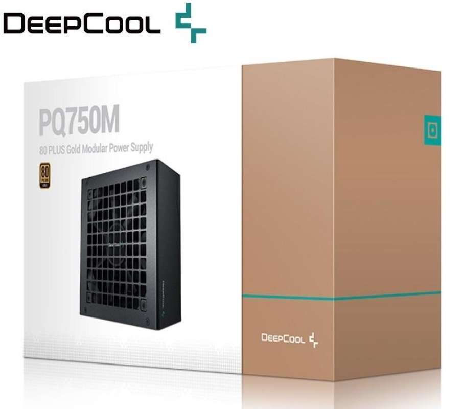 Jual DEEPCOOL PQ750M - 750W 80+ Plus Gold Fully Modular Power Supply ...