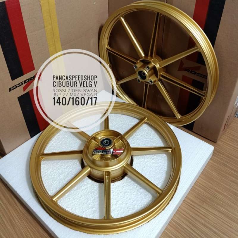 Jual VELG V ROSSI ZIGEN SWAN JUPITER Z VEGA R MX OLD PALANG 8 di Seller