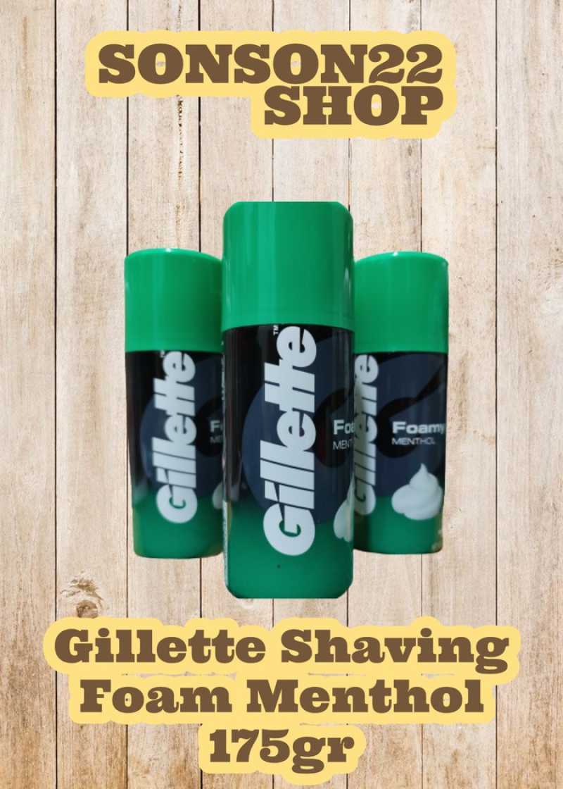 Jual Gillette Shaving Foam Krim Alat Cukur Menthol 175g Shaving Cream