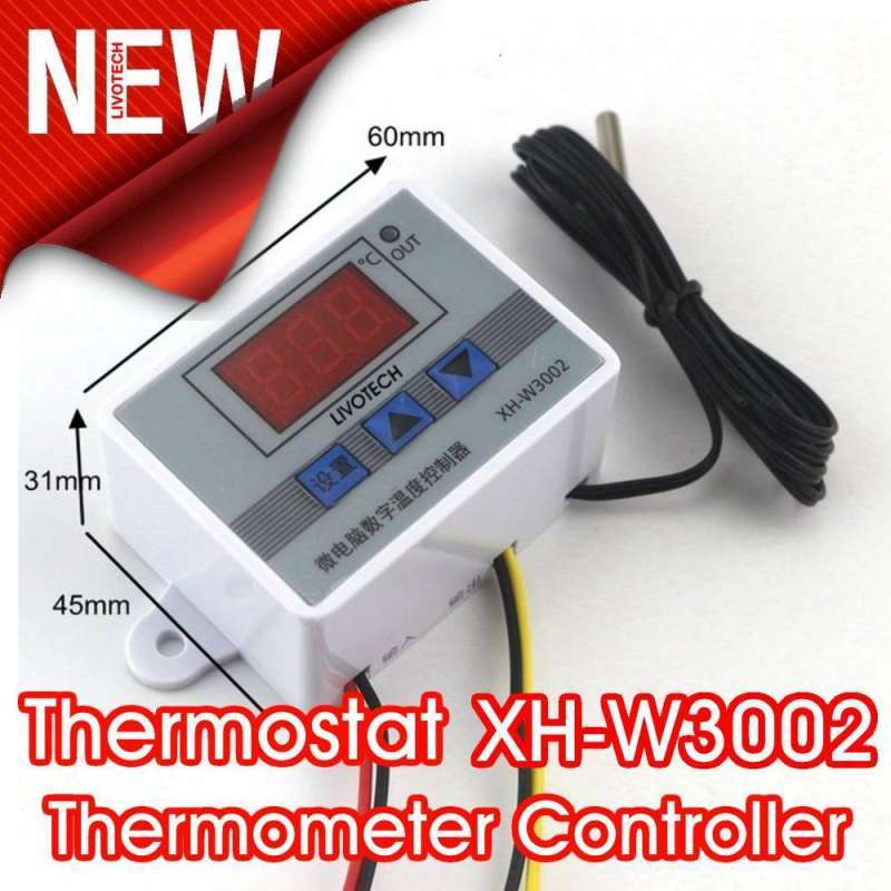 Contrôleur De Température Numérique XH-W3002/W3001 - Thermostat LED, Réglage Précis - Pour Chauffage, Refroidissement