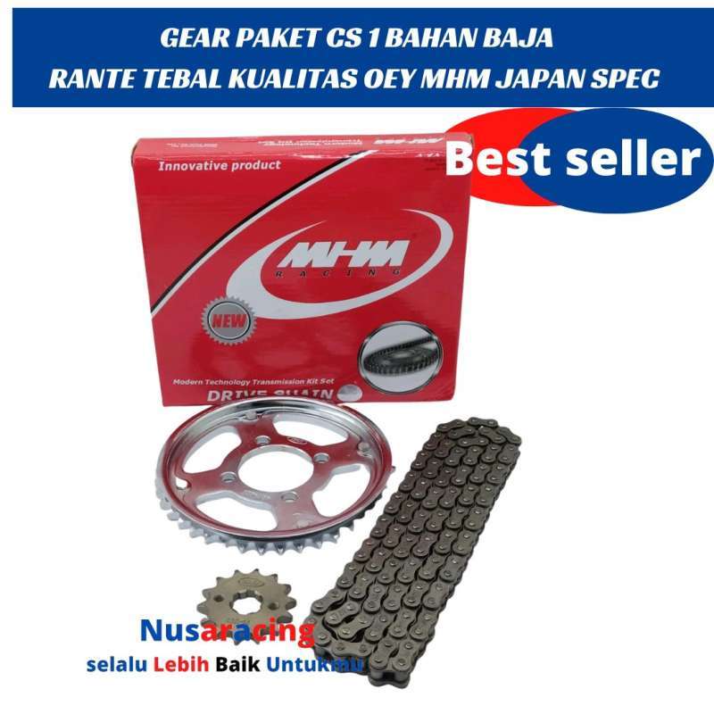 Promo GEAR GIRNSET CS1 SONIC 125 BAHAN BAJA JAPAN QUALITY Diskon 40 di