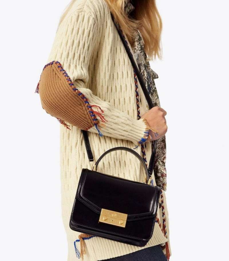 Promo Tory Burch Juliette Mini Top Handle Satchel Original Diskon 23