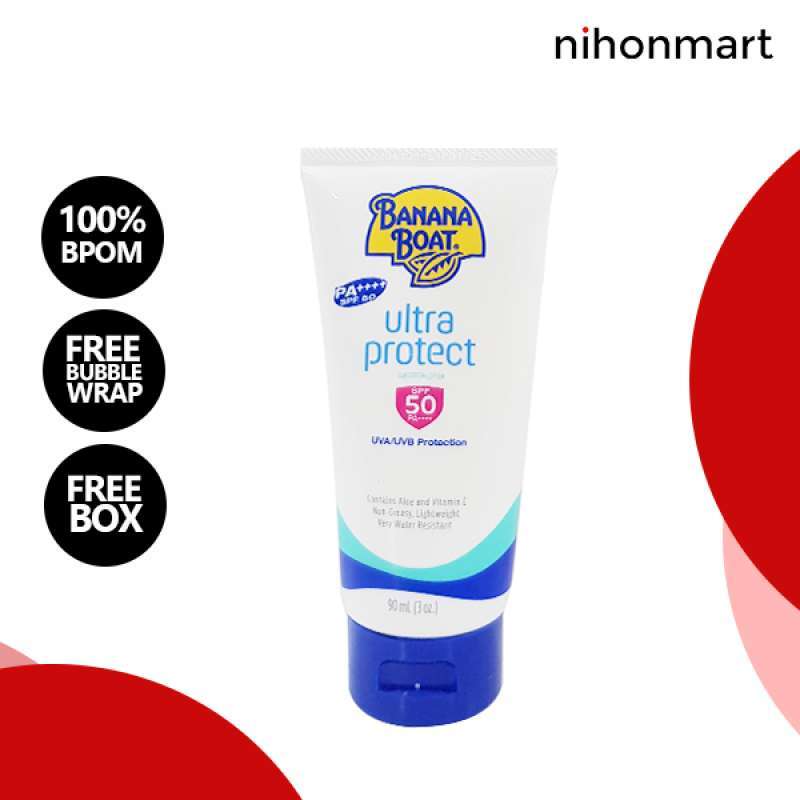 Jual Banana Boat Sunscreen Ultra Protect SPF 50 90ml di Seller Nihonmart Official Store Ancol