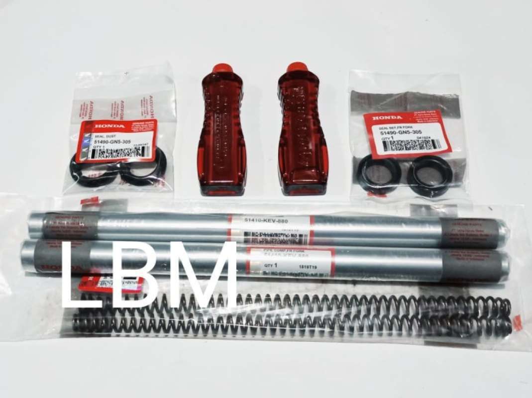 Promo PAKET AS SHOCK PLUS SEAL SHOCK OLI SHOCK PER SHOCK DEPAN SUPRA X