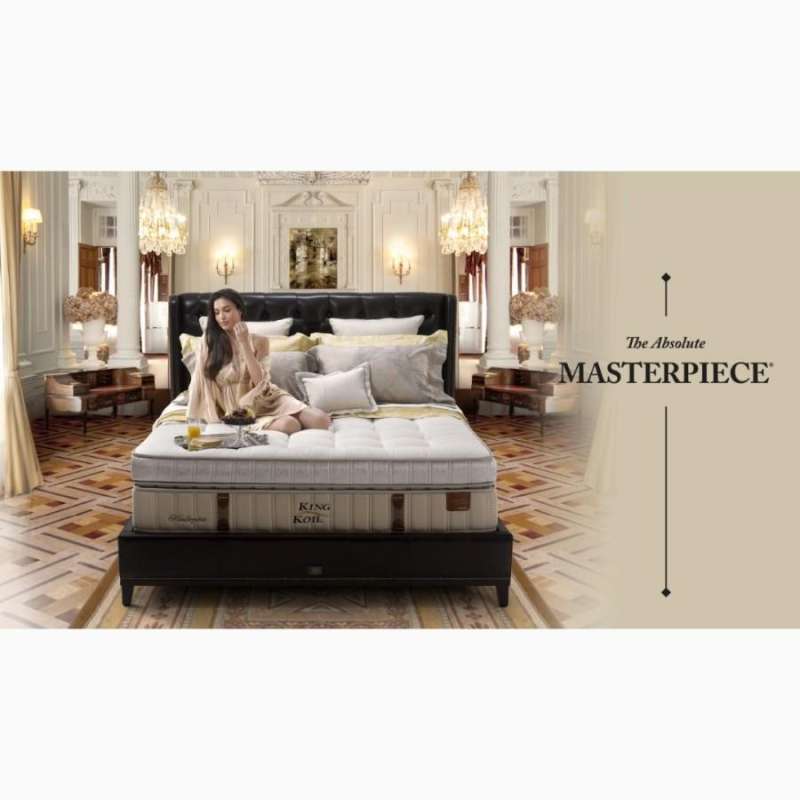 Jual KING KOIL MASTERPIECE Kasur Spring Latex High Quality (Mattress Only) 120x200 di Seller