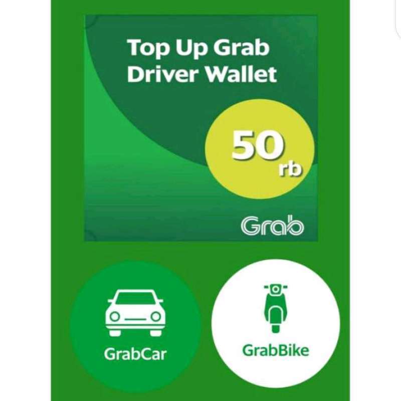 Jual Voucher Grab Driver Rp 50.000 di Seller Toko ismi - Argasari, Kota ...