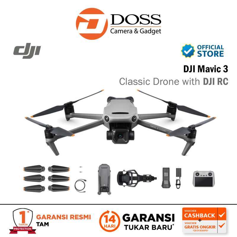 Support De Caméra D'Action Pour DJI Mavic 3 / Mavic 3 Pro / Mavic 3 Classic - Extension Avec Adaptateur 6,35 Mm