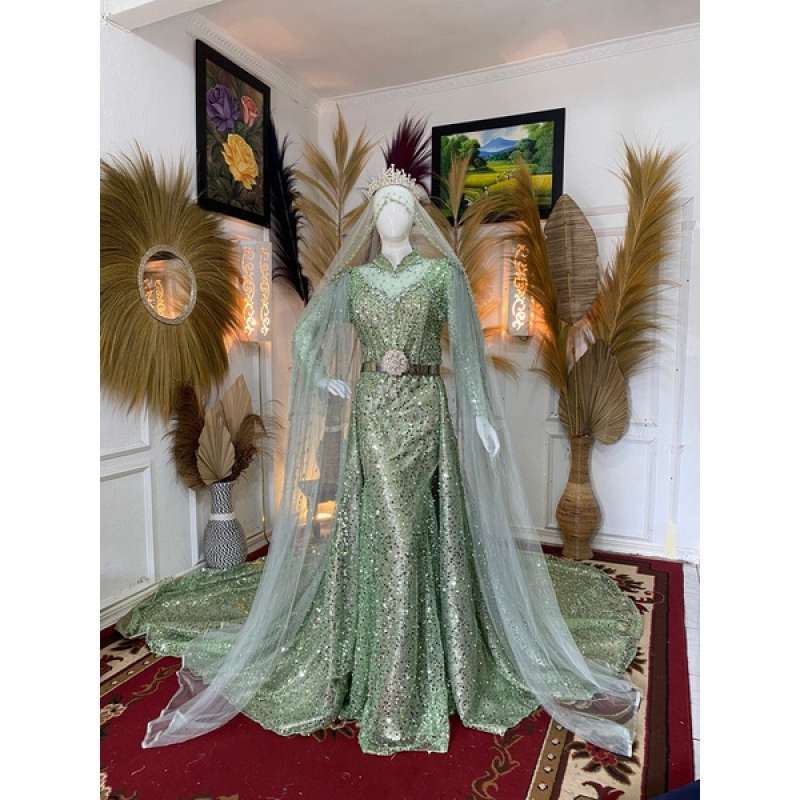 Jual Dress Warna Hijau Sage Kekinian Terbaru - Harga Promo Februari