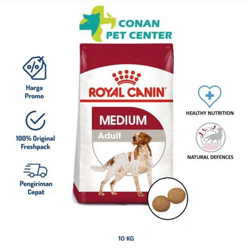 Promo Royal Canin Medium Adult 10kg - Promo Price + Gojek Ready Diskon ...