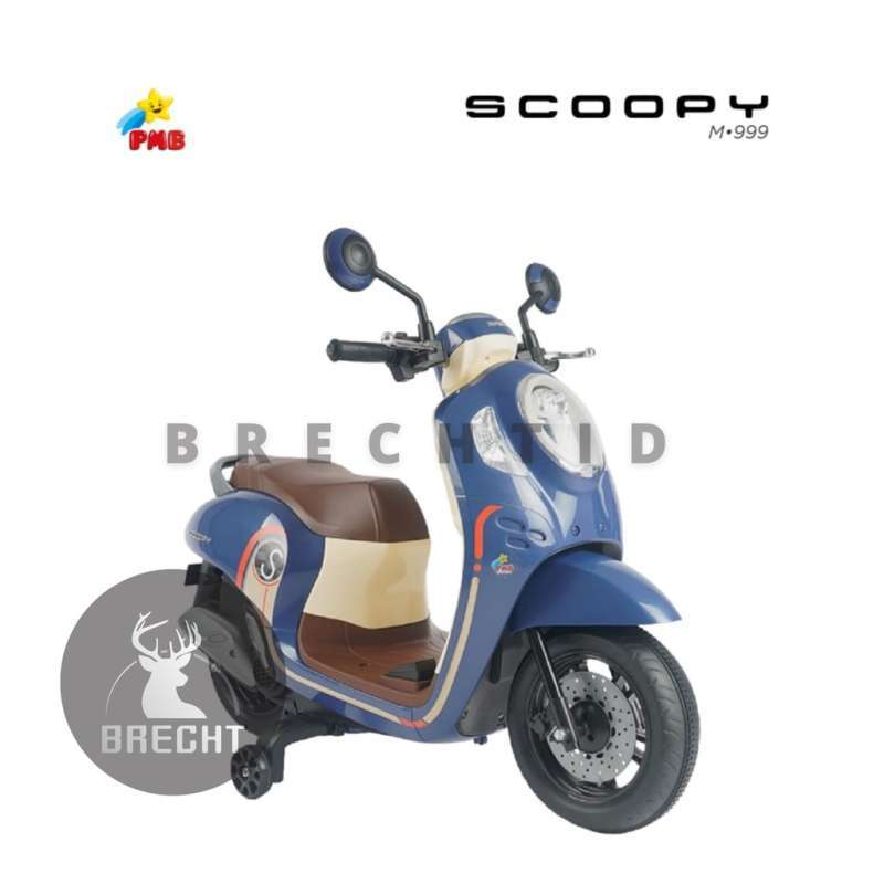 Jual New Design Motor Aki Anak Scoopy PMB M 999 Lisensi Resmi Honda