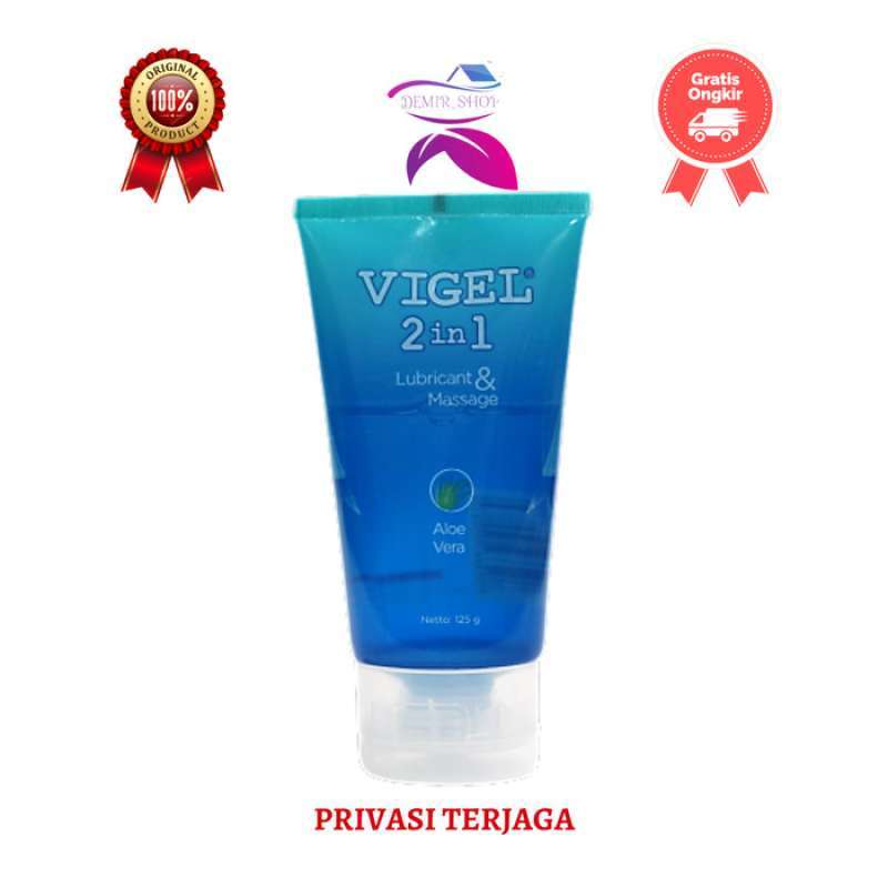 Jual Diskon of the year Vigel Lubricant & Massage Gel 2in1 with Aloe