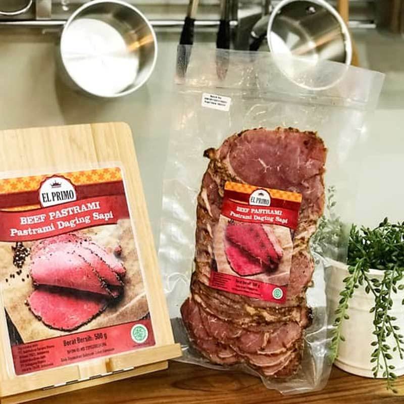 Jual EL PRIMO Daging Sapi Pastrami [500 Gram] Halal di Seller Indoguna