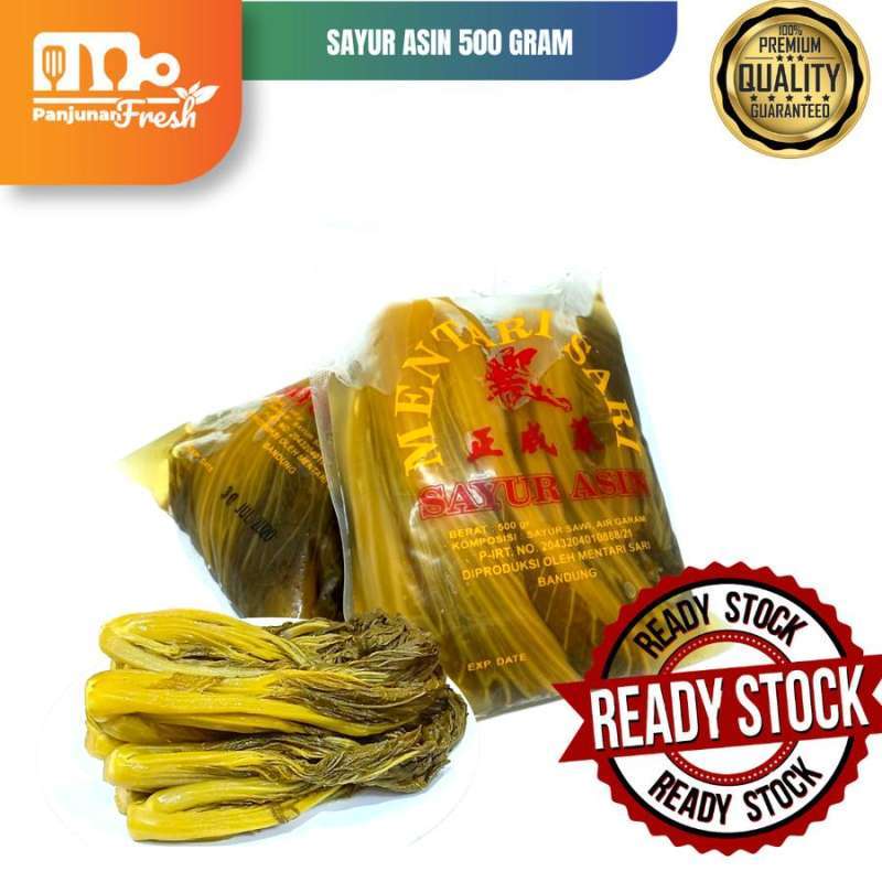 Jual Sayur Asin Sawi Basah / Ham Choi / Haam Coi 500 Gram Mentari Sari