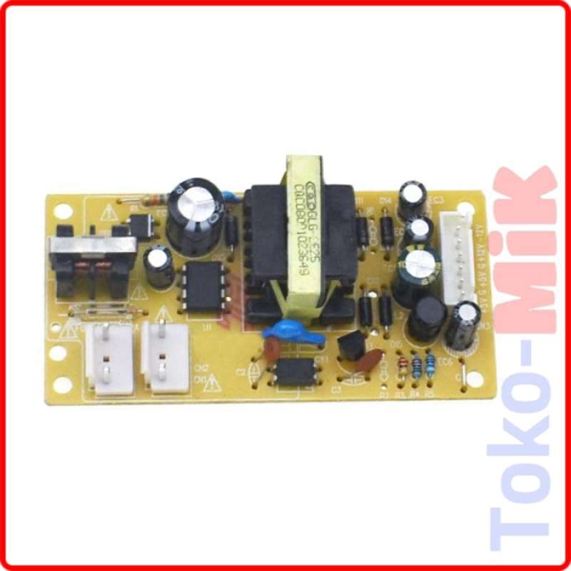 Promo Adaptor Power Supply Pcb Modul Dual Output Dc 5v 12v Input Ac