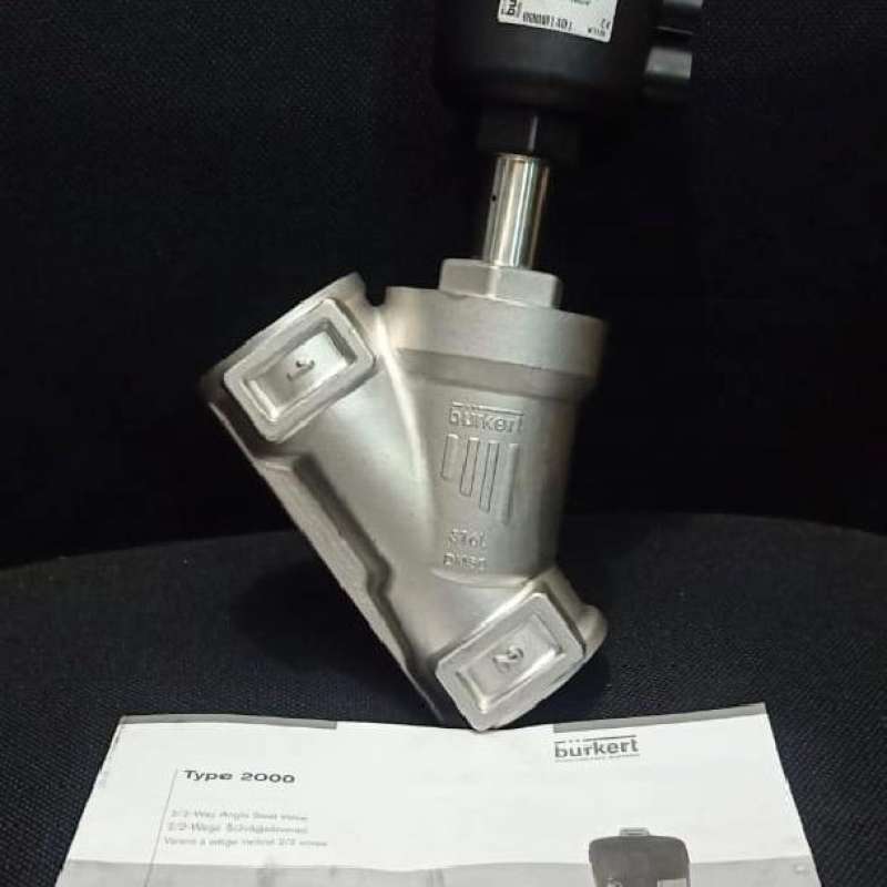 Jual piston Valve burkert stainless 2'' inch original di Seller Dikong
