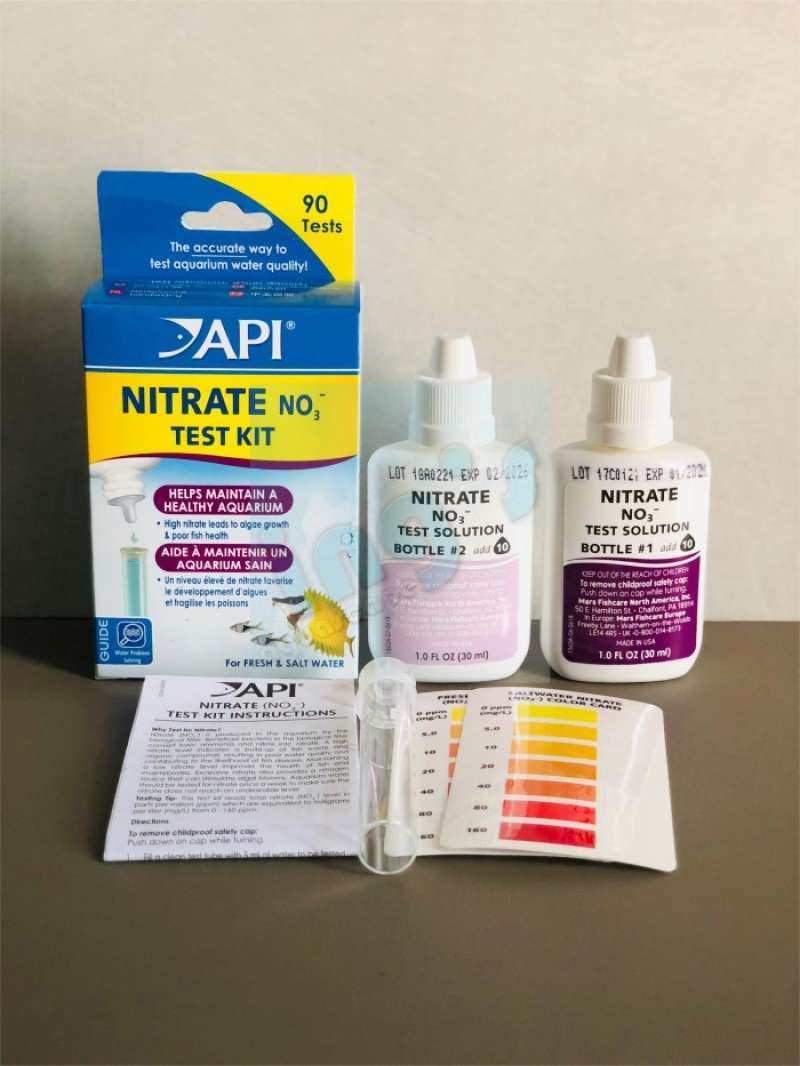 Promo Api Nitrate Test Kit (Nitrat Test) For Freshwater Saltwater