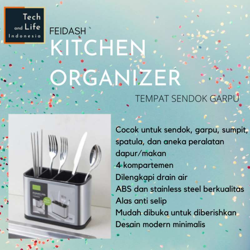 Accessories Rak Sendok Jual Rak Sendok Tempat Organizer Original Murah - Harga Diskon April ...