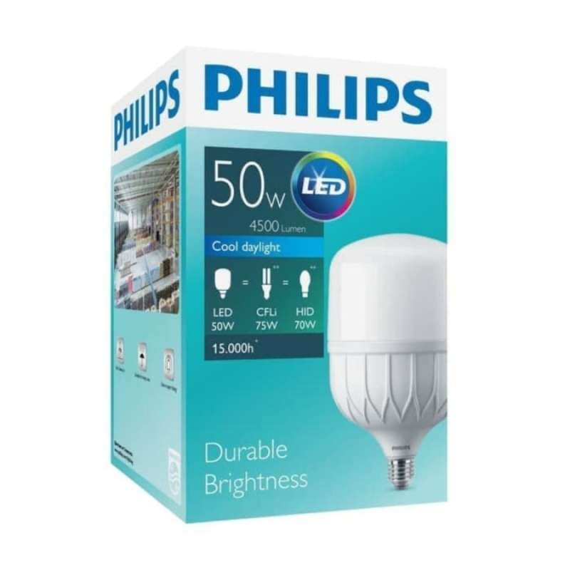 Promo Philips LED Bulb Jumbo TForce Core HB 50 Watt E27 Diskon 23 di Seller Gudang Lampu