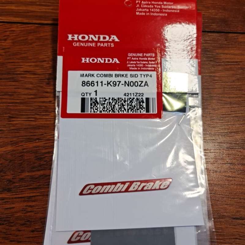 Jual Stiker Combi Brake Silver Terbaru Dengan Harga Termurah Di 2024 ...