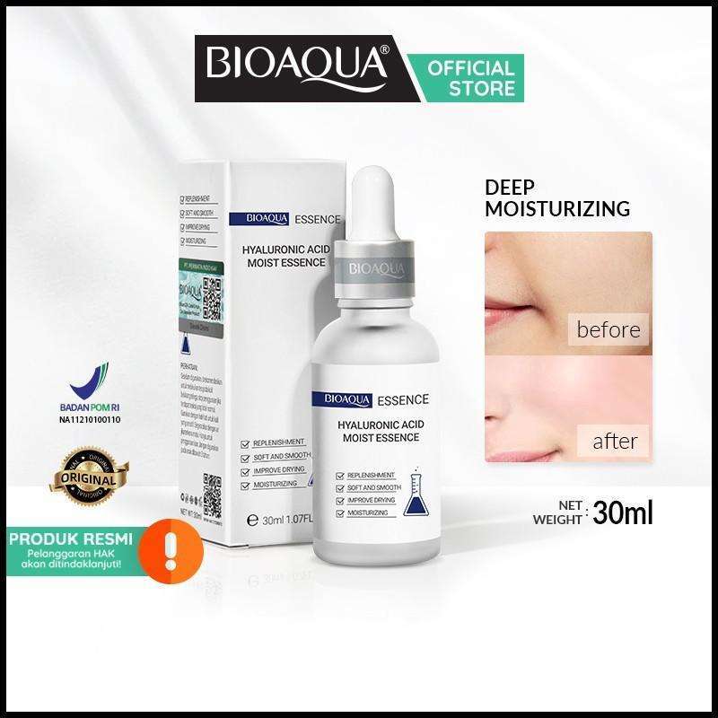 Jual BIOAQUA Moisturizing Serum Essence 30ml Niacinamide Hyaluronic
